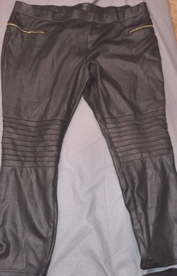 Women's 3XL Pleather Pants