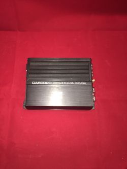 Dual DA6002D 600W Max (240W RMS) 2-Channel Class D 2 ohm Stable Digital Mini Series Amplifier