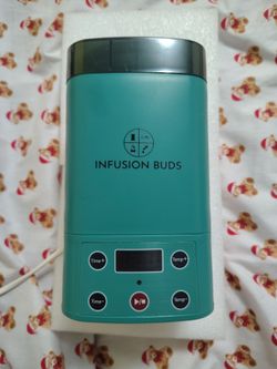 Infusion Buds 2 In 1 Decarboxylator, Infuser, Magic Butter Maker Machine, Oil Infuser