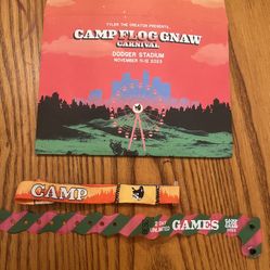 2 Camp Flog Gnaw Tickets GA and Game Pass! 