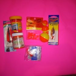 Fishing Gear Hooks And Bait Never Used 
