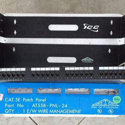 Patch Panel & Wall Mount Bracket Bundle