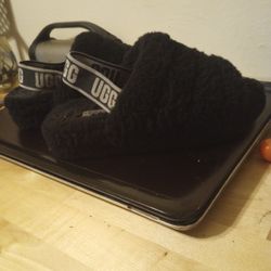 Black Ugg Slippers For Women 