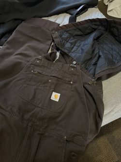 Men’s insulated Carhart overalls