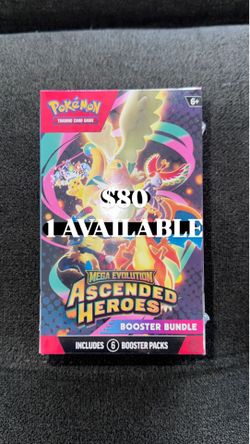 Pokemon Ascended Heroes Booster Bundle