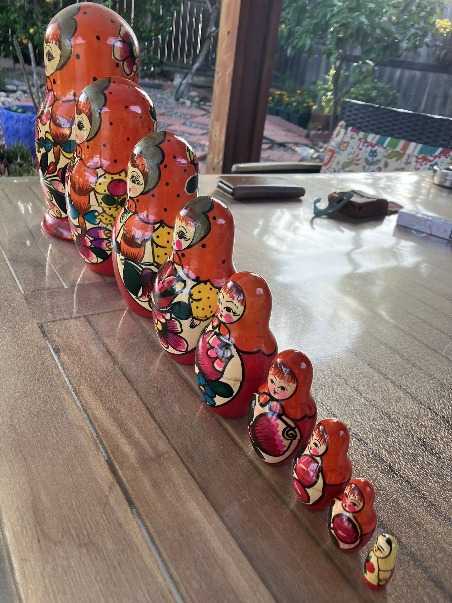 9 Pieces Gorgeous Matrioshka Doll🪆🪆