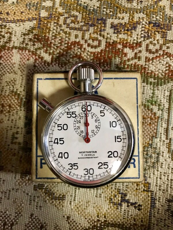 North Star pocket timer (Swiss Precision)