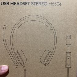 Usb Headset Stereo H650e