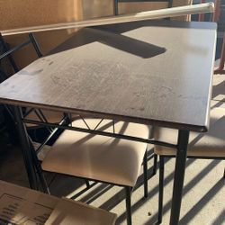 Dining table 4 chairs
