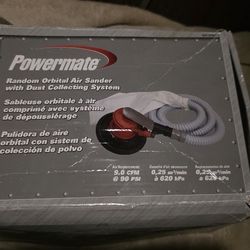 Powermate 6" Random Orbital Air Sander w/ Dust Collector