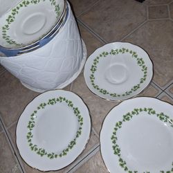 21 Piece Of Regency Bone China Plates
