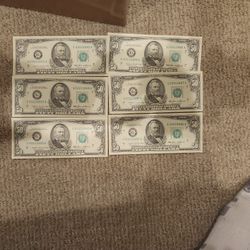  $50 Bills 1985 