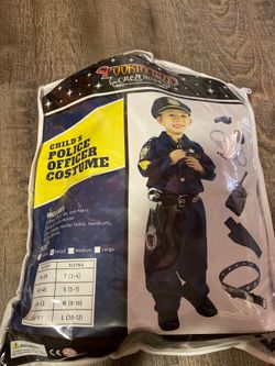 Policeman Halloween costume size 5/7