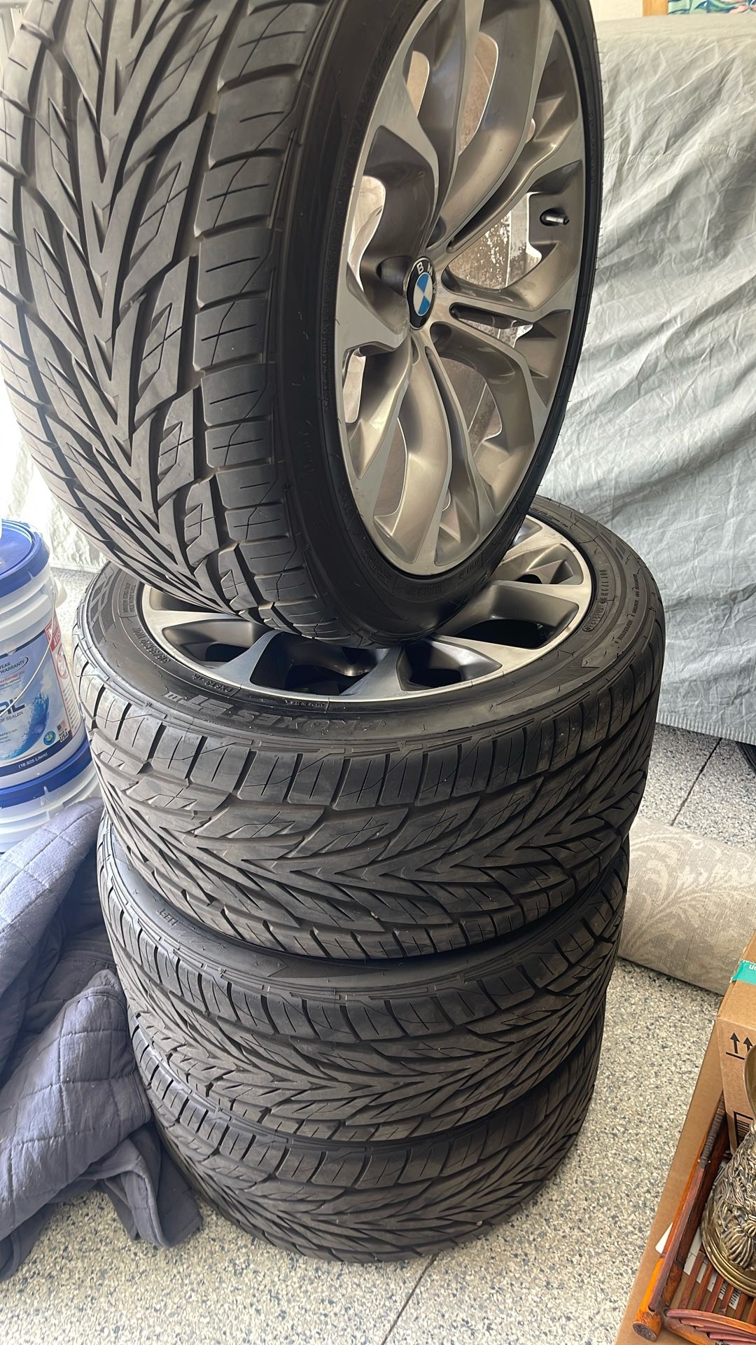 Staggered Set Of New Toyo Tires-