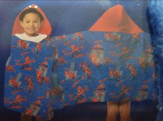 Spiderman Hooded Blanket