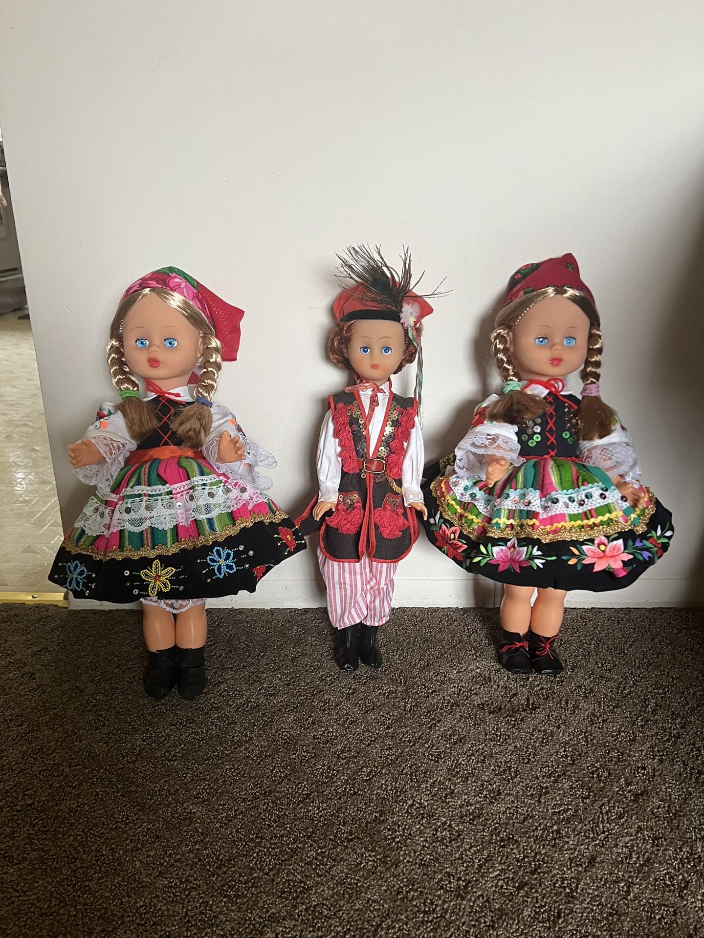 Polish Doll Set Of Three