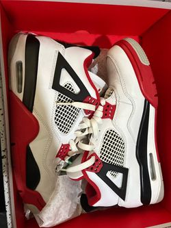 Air Jordan 4 fire red size 9.5