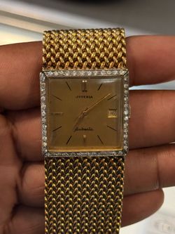JUVENIA GTS WATCH 18K yellow gold