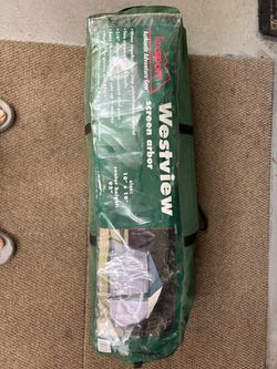 10’x10’ screened arbor tent