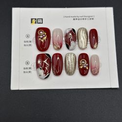 Press On Nails Size S Reusable Handmade