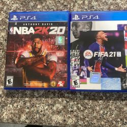 PS4 NBA FIFA Game 