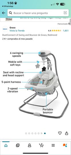 Graco rocking chair 2 In 1 