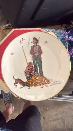 Norman Rockwell Collector Plate