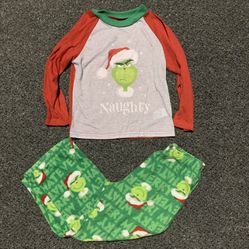 The Grinch size 6 Christmas pajama set - fleece pants 