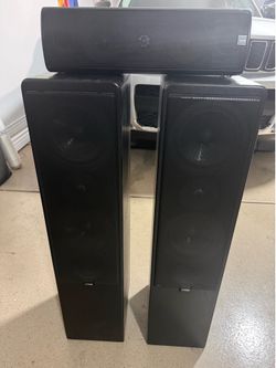 Canton Ergo 72 DC Floorstanding Speakers and Center Channel