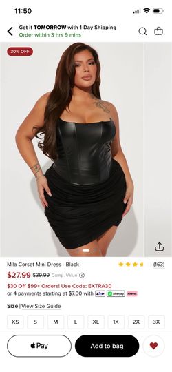 Corset Mini Dress