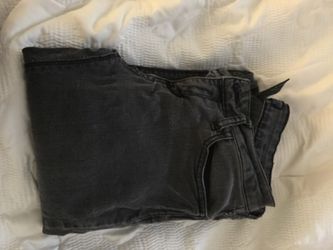 Gray skinny jeans