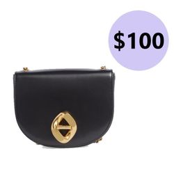 New Rebecca Mink off Mini Saddle Bag