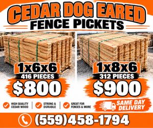 Fence wood madera nueva para SERCOS