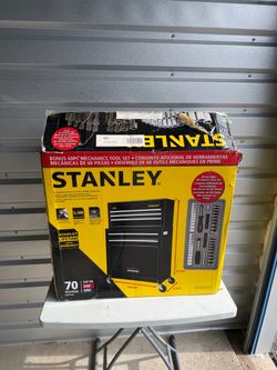 Stanley 2-Component Tool Chest & 68pc Socket Set