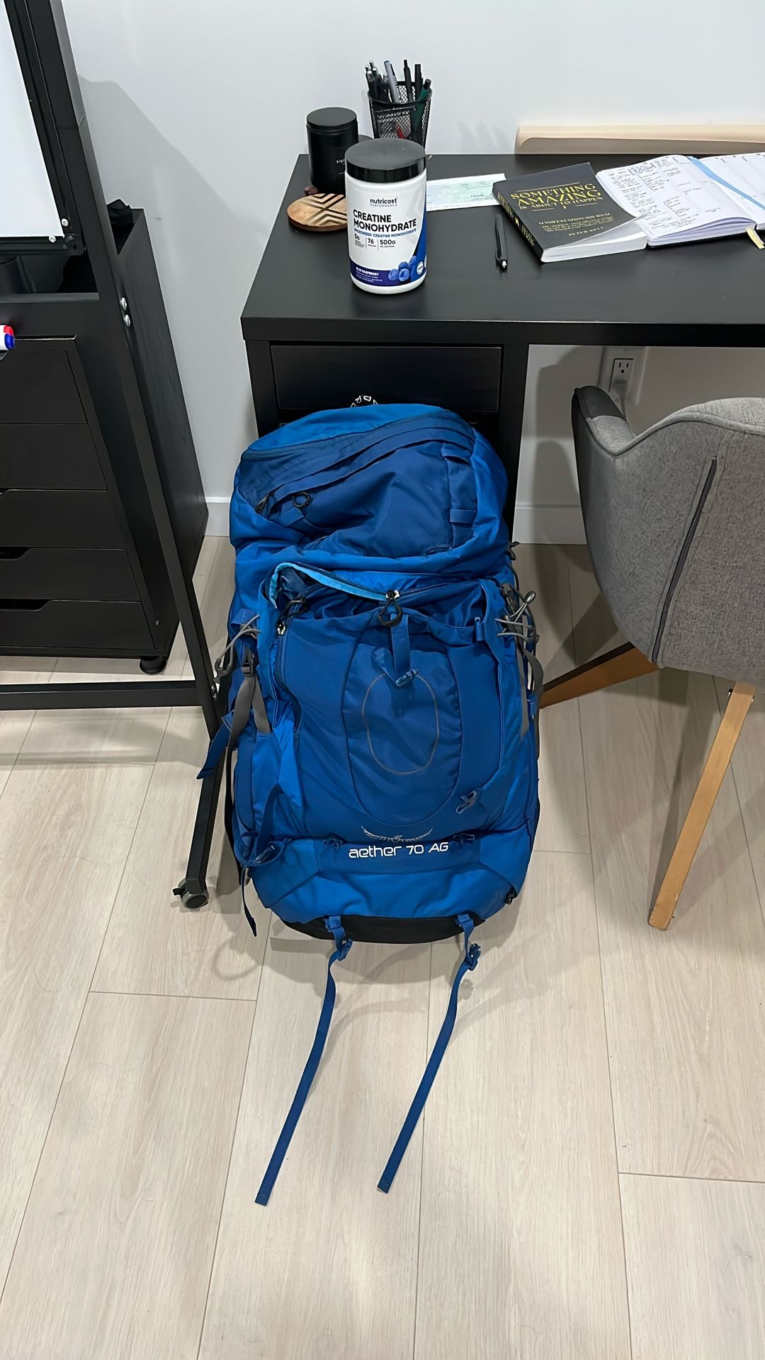 Osprey Arther 70 Liter Hiking Backpack For Backpacking, Camping, Etc.
