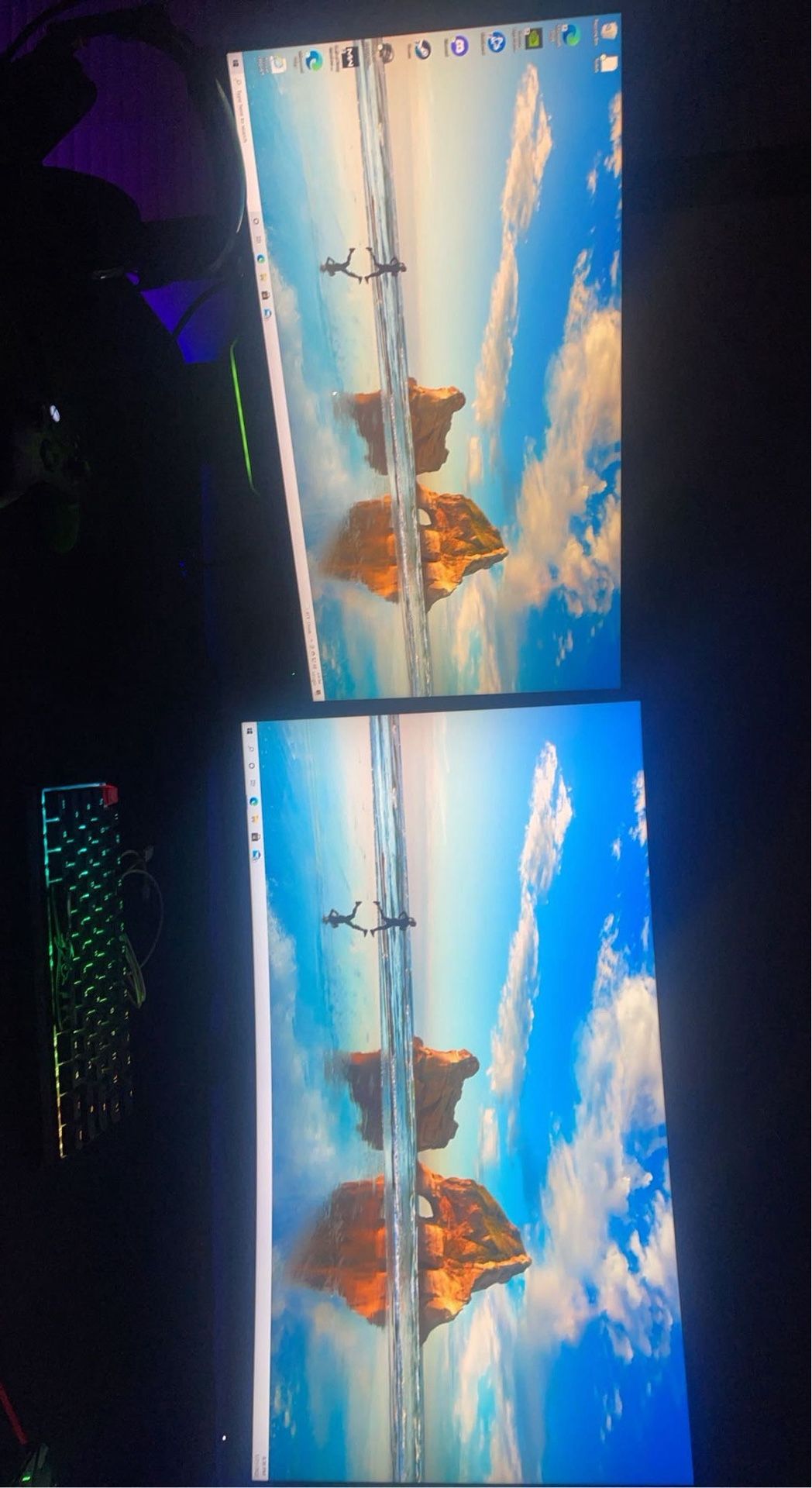 Gaming Pc With Dual Monitors