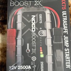 Noco boost x gbx75 2500a ( Battery Jump Starter )