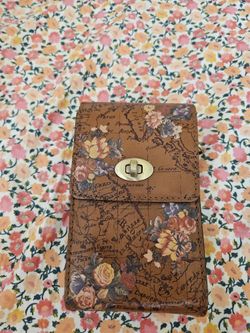 Patricia Nash Bags | Patricia Nash Rivella Leather Crossbody English Garden Floral Map Print
