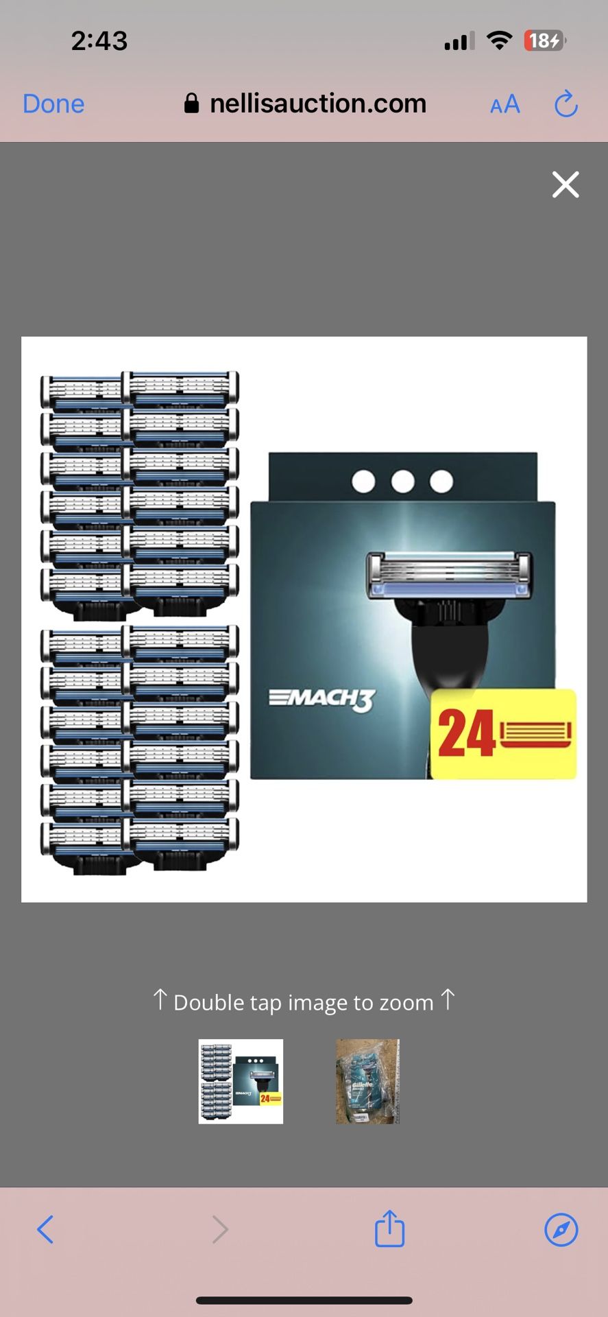 Razor Blades For Men - 24pcs Precision Compatible With Mach3 Razor Blades Refills For Men - Compatible With Mach 3 Razors, Dual Lubrication For Close