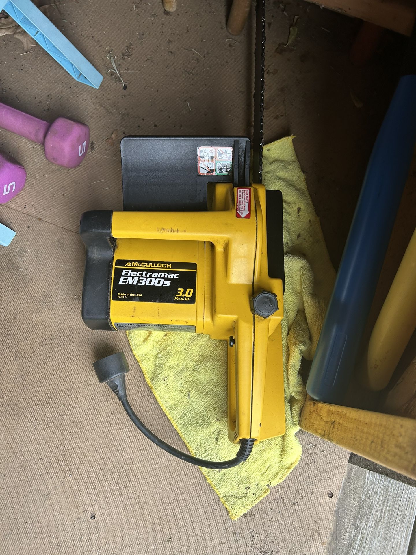 McCulloch Electric Chainsaw