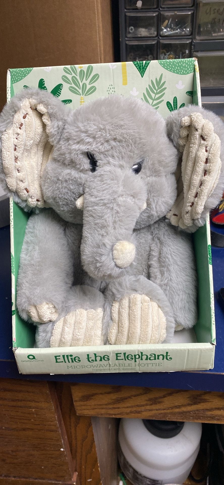 Ellie The Elephant Microwavable Hottie