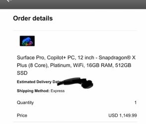 Microsoft Surface Pro 12-Inch Copilot+ PC