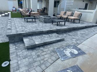 Pavers turf