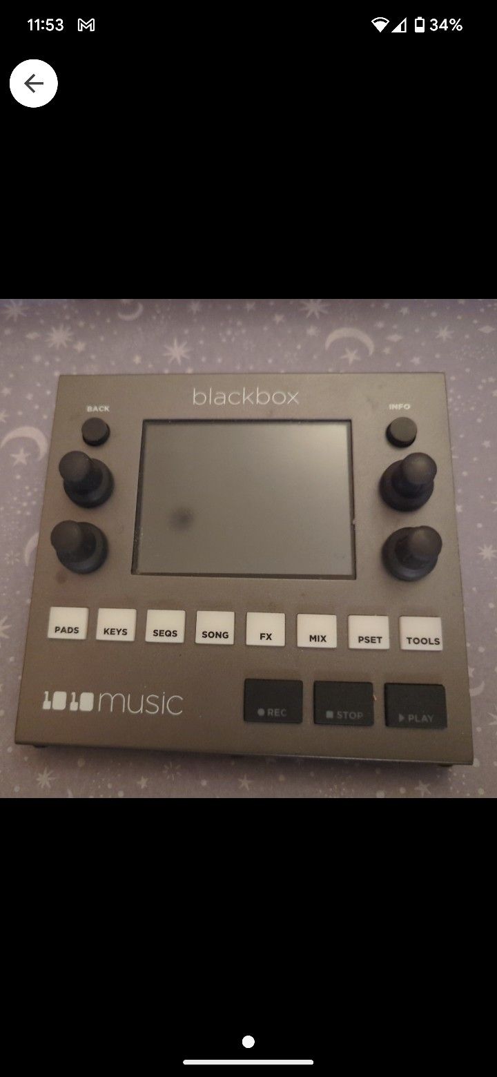 1010 Music Blackbox Sampler/Sequencer Groovebox