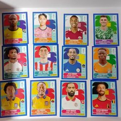 Panini 2026 world cup blue border stickers