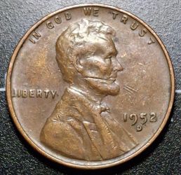 1952 D Lincoln Cent