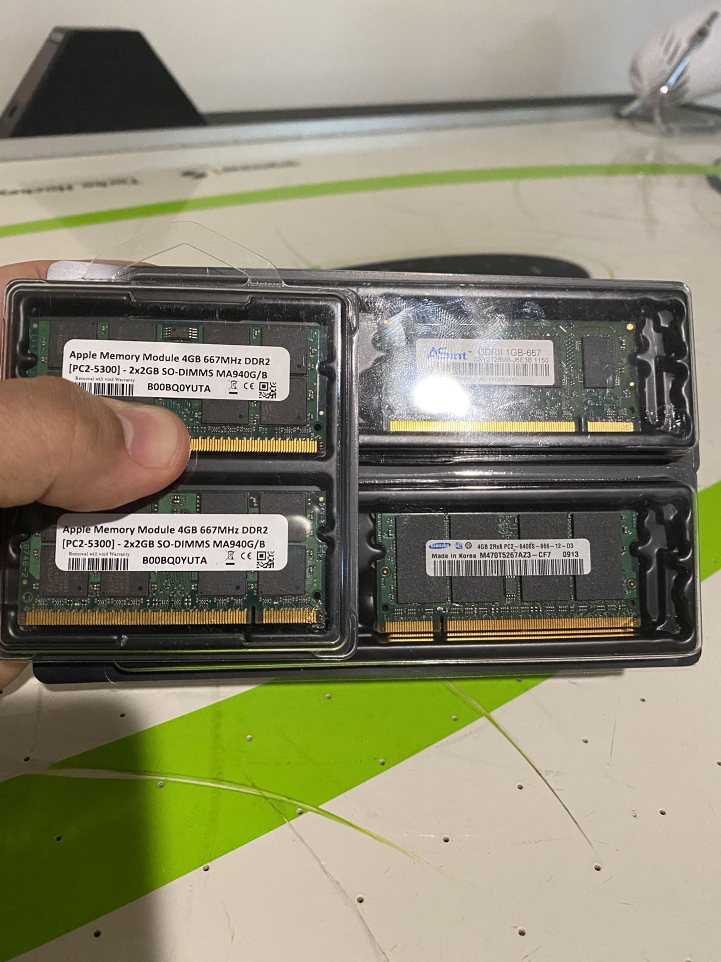 DDR2 SODIMM iMac Notebook Laptop Memory Lot 4GB 2GB 1 GB