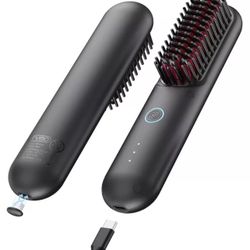 TYMO Porta Cordless Hair Straightener Brush 