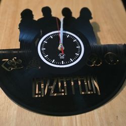 Led Zeppelin Vinyl Wall Clock 