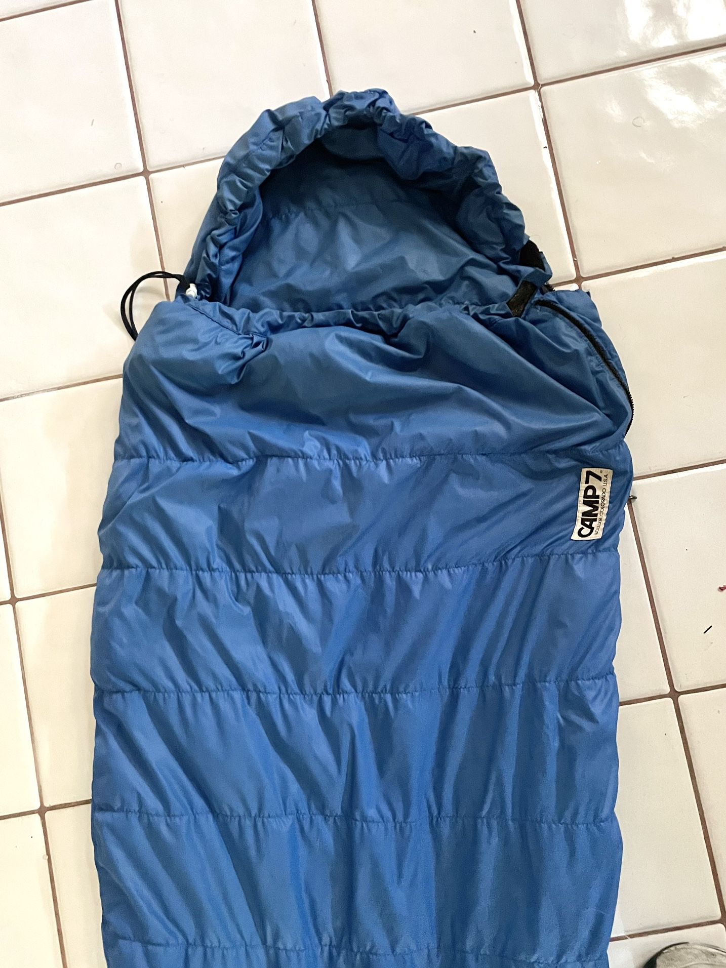 ** Vintage Camp 7 Down Sleeping Bag **
